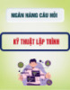 Ngân hàng câu hỏi Kỹ thuật lập trình