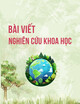 Phân tích trắc lượng thư mục về mối quan hệ giữa tăng trưởng kinh tế và bền vững môi trường